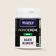 NUANCE - Testeur peinture MonoCrème - Agate blanche - Satin - 50ml - vignette