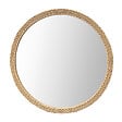 DADA ART - Miroir rond en rotin naturel - Diam.60cm - vignette