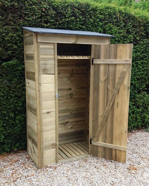 HABRITA - Abri de jardin - Bois - 12mm - 0.51m2 - large