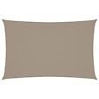 VIDAXL - vidaXL Voile de parasol tissu oxford rectangulaire 5x8 m taupe - vignette