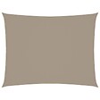 VIDAXL - vidaXL Voile de parasol tissu oxford rectangulaire 3x4 m taupe - vignette
