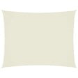 VIDAXL - vidaXL Voile d'ombrage tissu oxford rectangulaire 3x6 m crème - vignette