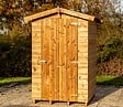 HABRITA - Abri de jardin - Bois - 19mm - 1.35m2 - vignette