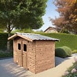 HABRITA - Abri de jardin - Bois - 19mm - 4.46m2 - vignette