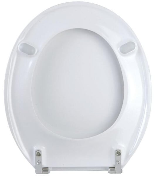 OLFA ABATTANTS - Abattant Compact Blanc bois réticulé 744024 Olfa - large