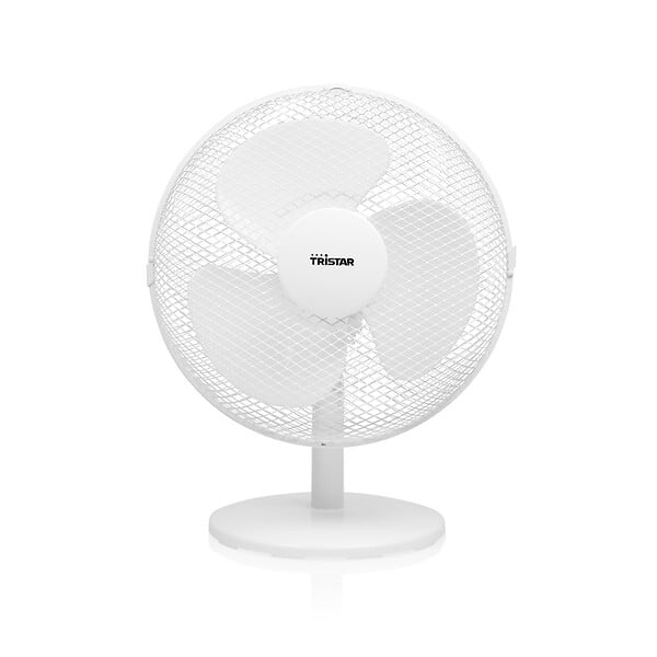 TRISTAR - ventilateur de table 30cm 40w 3 vitesses blanc - VE5724 - large