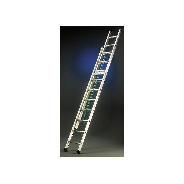 TUBESCA COMABI - Echelle pompier 2 plans 2x12 barreaux - Hauteur à atteindre 5.69m - 2632012 - large