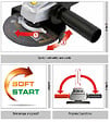 FAR TOOLS - Meuleuse d'angle 2200W Diam 230 mm KL 230C Fartools - vignette