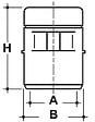 REGIPLAST - Aérateur à membrane - pour tube diam. 100 - 110- réf : AM100 - REGIPLAST - vignette