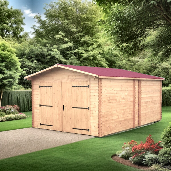 HABRITA - Garage - Bois - 28mm - 17.16m2 - large