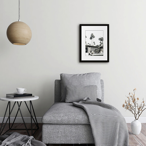 DADA ART - Image encadrée - Noir - 30x40cm - large