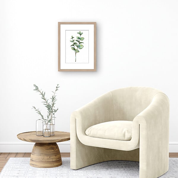 DADA ART - Image encadree +spp naturel 30x40 cm - 43619 - large