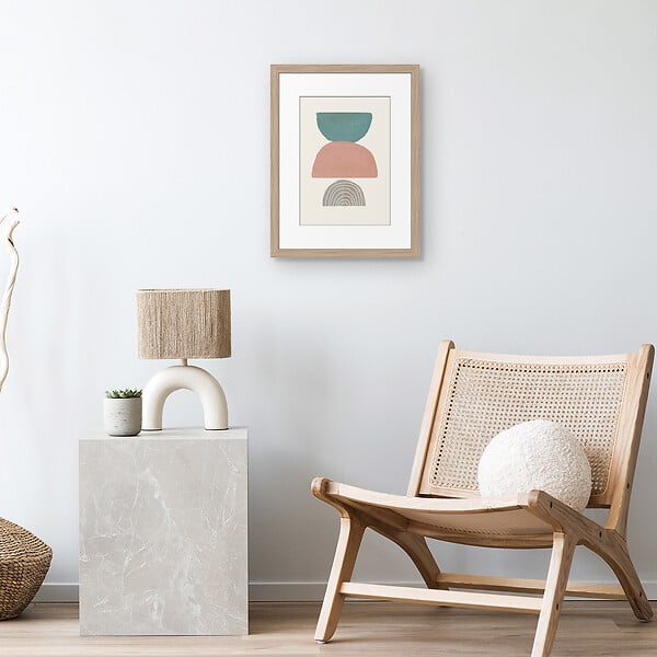 DADA ART - Image encadree +pp naturel 30x40 cm - 78226 - large