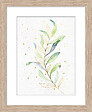 DADA ART - Image encadrée bois naturel - L.24xl.30cm - vignette