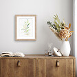 DADA ART - Image encadrée bois naturel - L.24xl.30cm - vignette