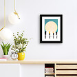 DADA ART - Image encadree +pp noir 24x30 cm - 46299 - vignette