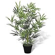 VIDAXL - vidaXL Bambou artificiel avec pot 80 cm - vignette