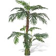 VIDAXL - vidaXL Palmier cycus artificiel 150 cm - vignette