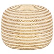 VIDAXL - vidaXL Pouf fait à la main 45x30 cm Jute - vignette