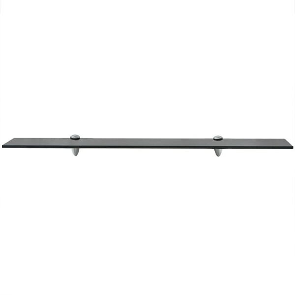 VIDAXL - vidaXL Étagère murale pour salon chambre salle de bain Verre 80x20 cm 8 mm - large