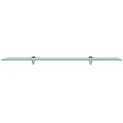 VIDAXL - vidaXL Étagère murale pour salon chambre salle de bain Verre 80x20 cm 8 mm - vignette