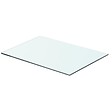 VIDAXL - vidaXL Panneau pour étagère de salon chambre Verre transparent 50 x 30 cm - vignette
