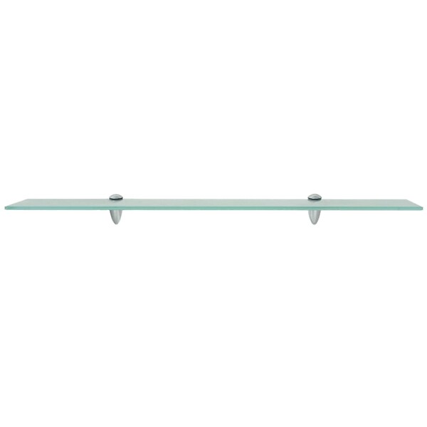 VIDAXL - vidaXL Étagère murale pour salon chambre salle de bain Verre 80x10 cm 8 mm - large