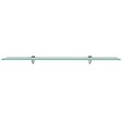 VIDAXL - vidaXL Étagère murale pour salon chambre salle de bain Verre 80x10 cm 8 mm - vignette