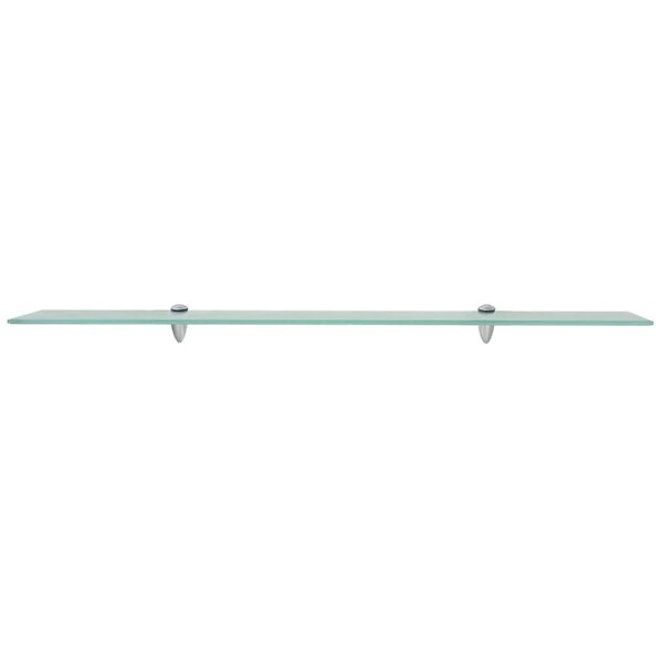VIDAXL - vidaXL Étagère murale pour salon chambre salle de bain Verre 100 x 10 cm 8 mm - large