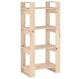 VIDAXL - vidaXL Bibliothèque/Séparateur de pièce 60x35x125 cm Bois massif - vignette