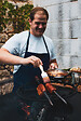 OYAT - Piques à brochette Asado acier inoxydable 65cm - vignette