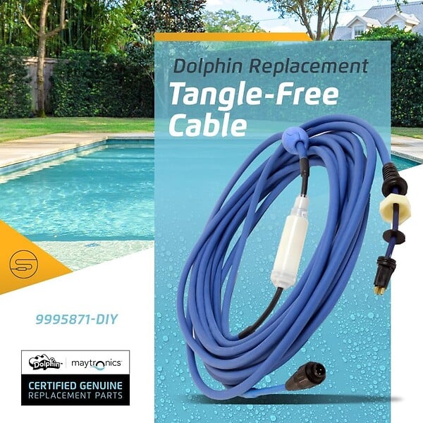 DOLPHIN - Cable D'alimentation Avec Swivel Diy 24m Dyn 2010 Pour Robot Dolphin Wave 80 Et Prox1 - 9995871-DIY - large