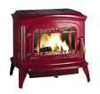 INVICTA - Poêle à bois Bradford - Rouge - 9kW - vignette