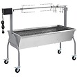 VIDAXL - vidaXL Rôtissoire pour barbecue électrique Acier inoxydable - vignette