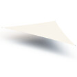 GARD&ROCK - Voile d'ombrage triangle AUSTRAL' en HDPE - Ivoire - 3.6x3.6x3.6m - vignette