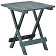 VIDAXL - vidaXL Table pliable de jardin vert 45x43x50 cm plastique - vignette