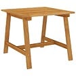 VIDAXL - vidaXL Table à manger de jardin 88x88x74 cm Bois d'acacia massif - vignette