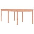 VIDAXL - vidaXL Table de jardin 203,5x100x76 cm bois massif de douglas - vignette