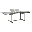 VIDAXL - vidaXL Table à dîner de jardin (160-240)x100x75cm Bois d'acacia massif - vignette