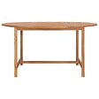 VIDAXL - vidaXL Table de jardin 150x76 cm Bois de teck solide - vignette