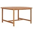 VIDAXL - vidaXL Table de jardin 150x76 cm Bois de teck solide - vignette