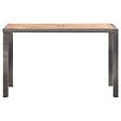 VIDAXL - vidaXL Table de jardin Anthracite et marron 123x60x74 cm Bois d'acacia - vignette