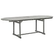 VIDAXL - vidaXL Table à dîner de jardin (160-240)x100x75cm Bois d'acacia massif - vignette