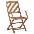VIDAXL - vidaXL Chaises pliables de jardin 6 pcs Bois d'acacia solide - vignette