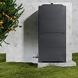 MON MARCHE DECO - Lot de 2 récupérateurs d'eau 126L + Kit de Jumelage Vertical - vignette