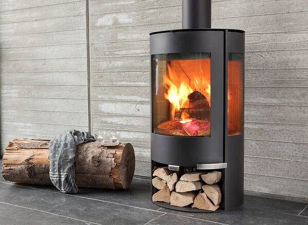 ADURO - Poêle à bois acier Aduro 9.6 - Noir - 6kW - large