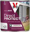 V33 PEINTURE - Peinture bois extérieur Direct Protect blanc satin 0,5L - vignette