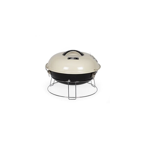 LIVOO - Barbecue à Charbon 38cm Beige - DOC301 - large