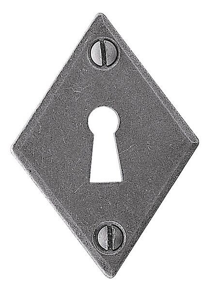 BOUVET - Rosace simple de style LV 100 fer patiné cémenté clé L - BOUVET - R66LD6232 - large