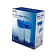 SWISS AQUA TECHNOLOGIES - Double bol transparent avec raccords en laiton 3/4" pour filtres universels 10", livré sans filtre (SATHF34D) - vignette